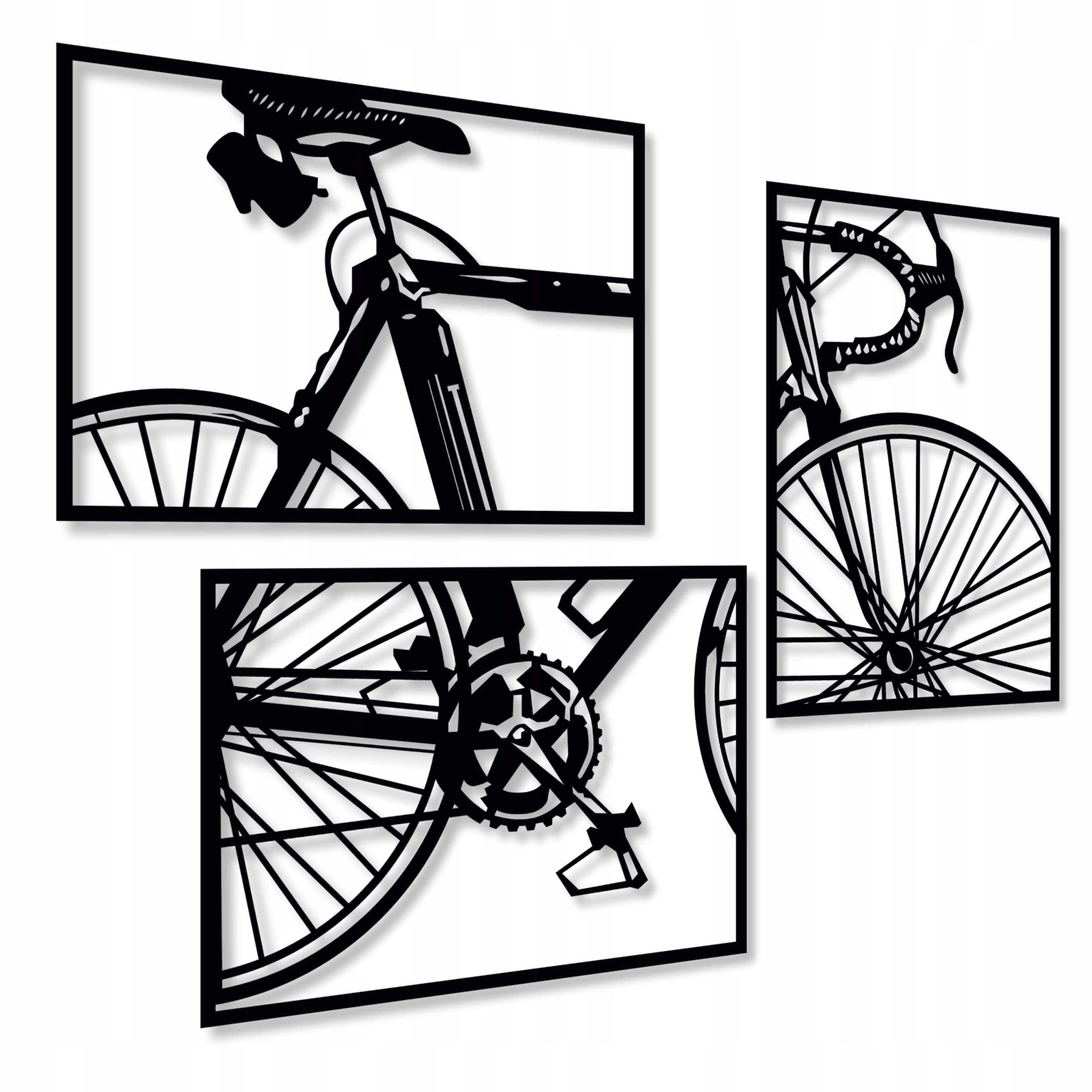 Obraz Ażurowy 3D Rower Rowerek na ścianie Świetna Jakość *WYSYŁKA24H*