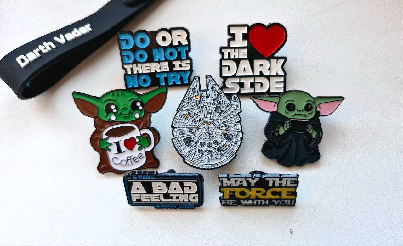 Pin`s Fallout/Marvel/Harry Potter/Star Wars/Avatar/DeLorian/Baby Yoda