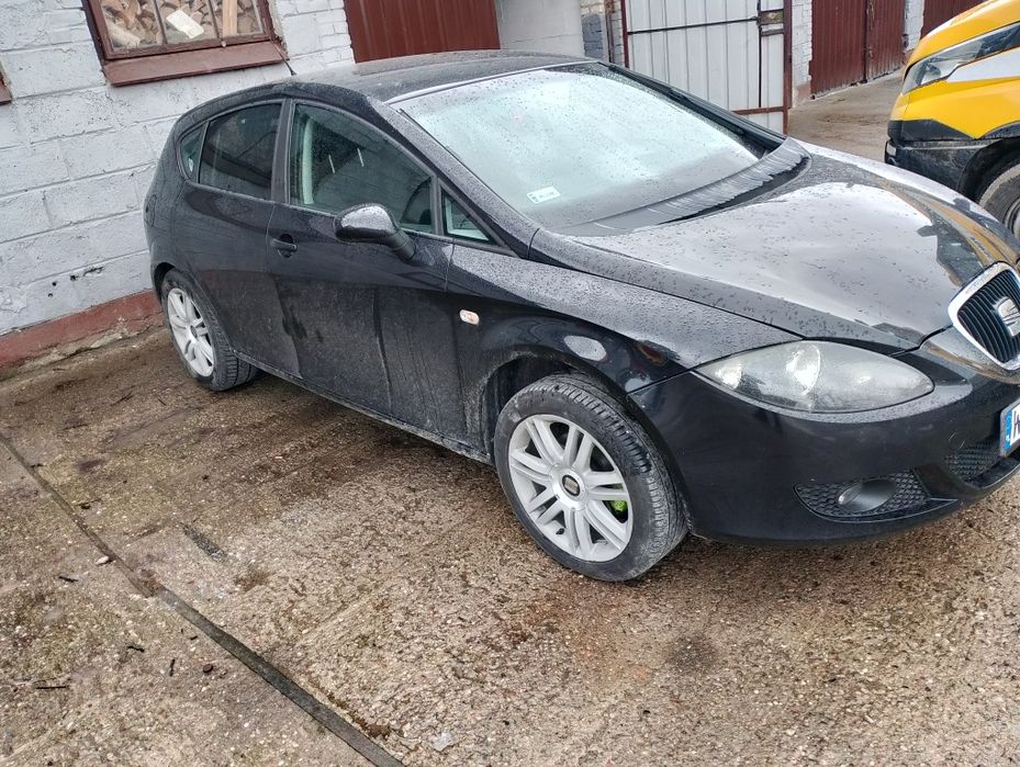 Seat Leon uszkodzony. Brak silnika