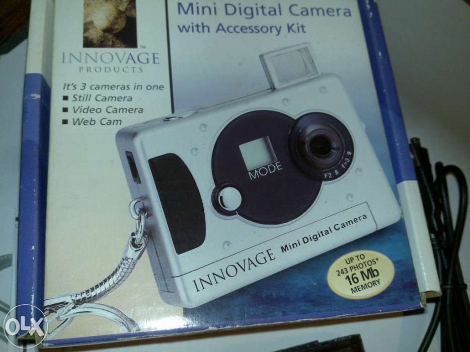 mini câmara digital - máquina fotográfica (fotografia e video) com kit