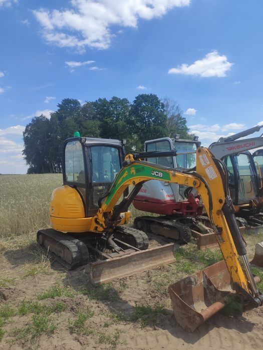 Wynajem minikoparki 1-9t wozidło miniładowarka bez operatora