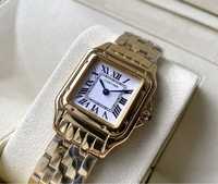 Женские часы Cartier Panthere gold 27 mm наручные