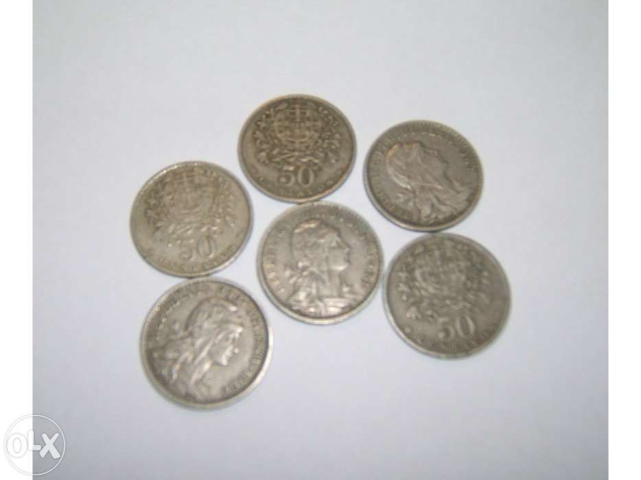 Moeda de 50 centavos, Alpaca, 1951 – 1968