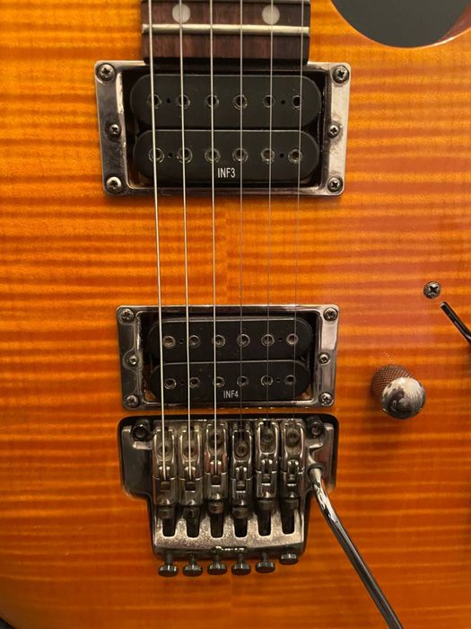 Електрогітара Ibanez RG320FM FloydRose Amber Flamed Maple Korea 2005