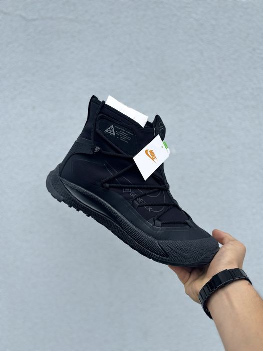 Зимові Nike ACG Terra Antarktik Gore-TEX Black 100% натуральне хутро