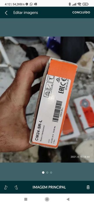 Registo elétrico corta fogo Belimo último modelo, novo na caixa