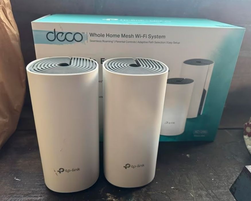 TP-Link Deco M4 Mesh WiFi . Потужні роутери. Підсилювачі wi-fi.