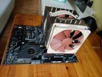 Zestaw Ryzen 5800x3d + Asus TUF x570 + 16gb RAM + noctua nh-d14