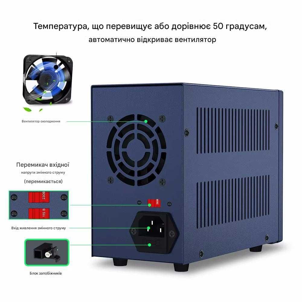 Лабораторний Блок Живлення Wanptek EPS3210 32 Вольт 10 Ампер