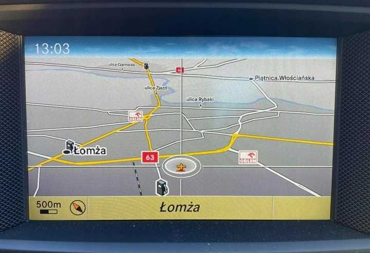 Mercedes comand NTG 4.5 polski lektor menu mapa Japonia na Europę