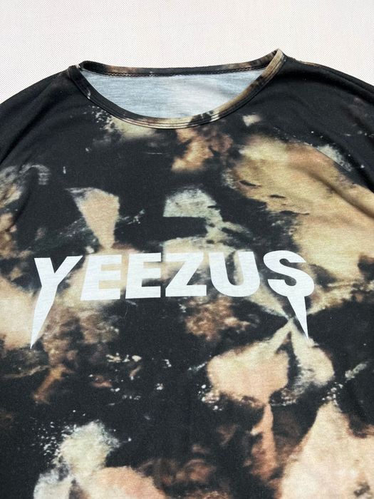 Baggy Koszulka Yeezus big logo pattern oversize
