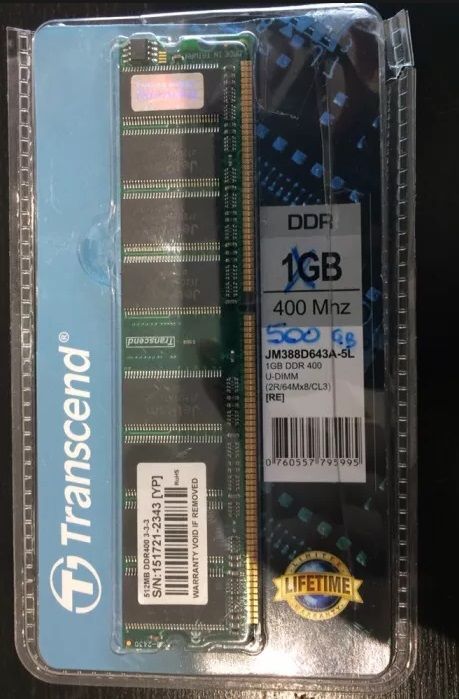 DDR400 512Mb como nova