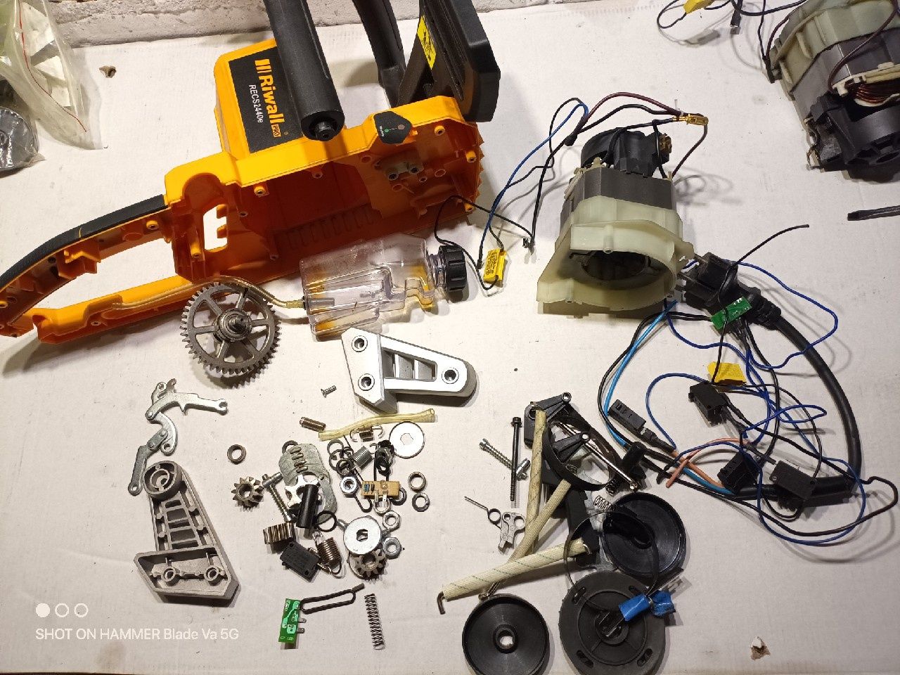 Pilarka elektryczna Części Lider Riwall Ryobi