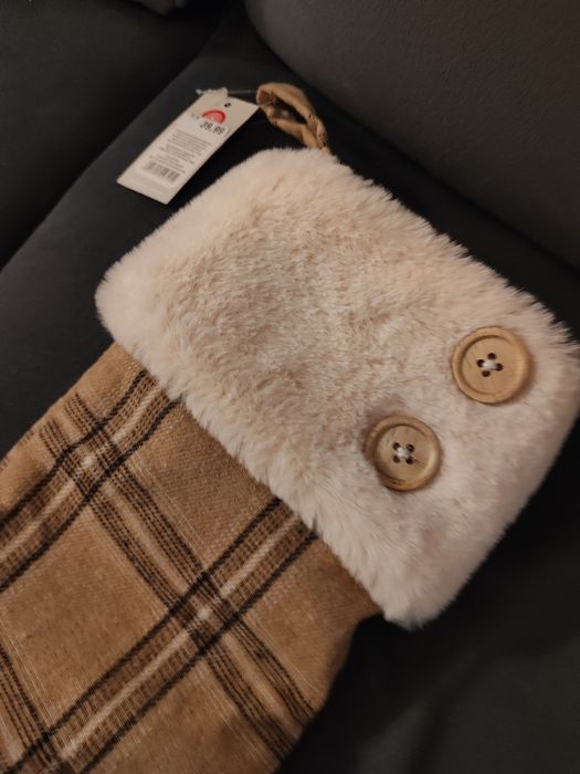 Velta dwie skarpety dekoracyjne świąteczne home you