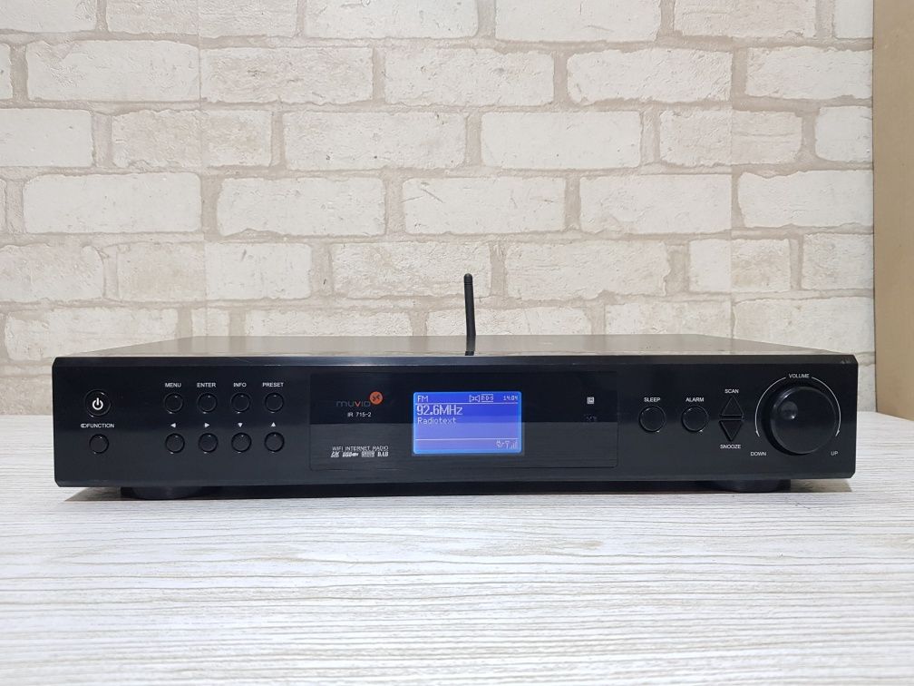 VR радіо цифровий WiFi HiFi тюнер Muvid  IR-715 | Інтернет-радіо