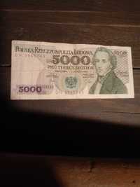 Banknot 5000 złotych