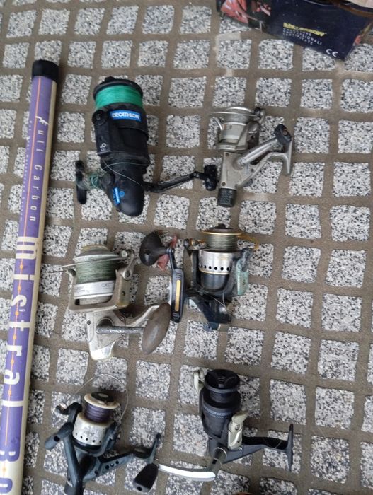 Material de pesca canas e carretes