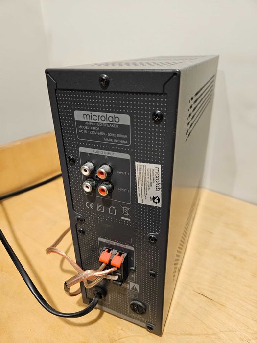 Wzmacniacz Microlab Pro1 + głośniki 2x30W