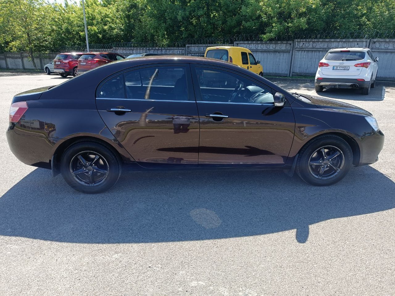 Geely Emgrand EC7. 1,8, 2012, МКПП