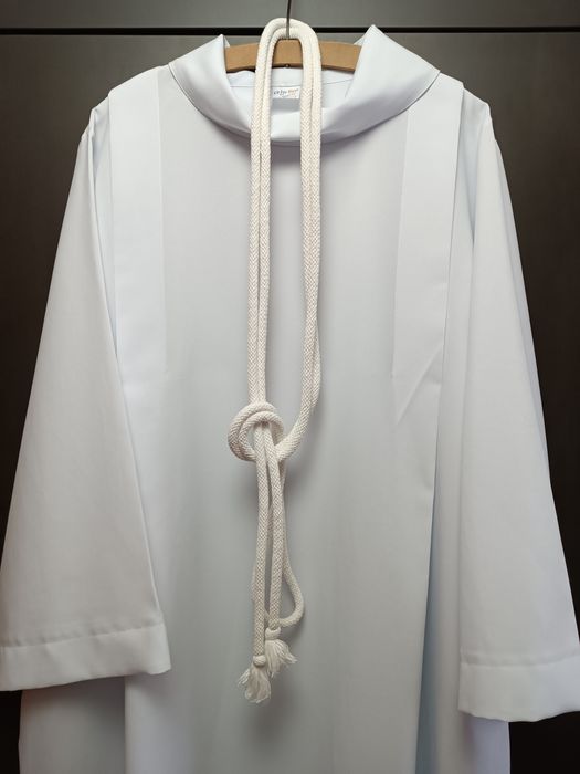 Alba lektorska + cingulum Gratis! Szata  liturgiczna. Rozmiar 170.