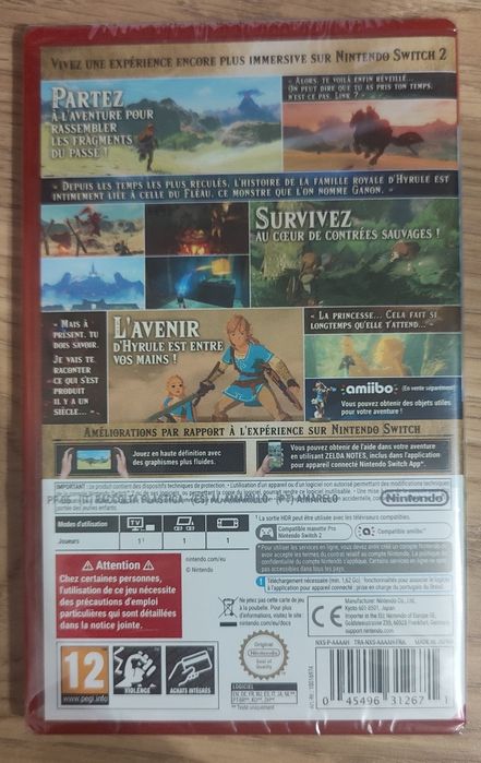 Nintendo Switch 2 The Legend of Zelda Tears of the Kingdom - Nowa