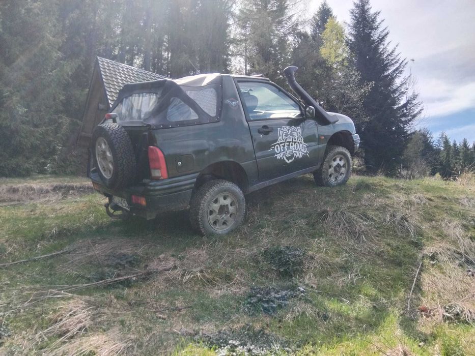 Suzuki grand vitara 4x4 cabrio terenowe zdrowa rama zamiana quad bus