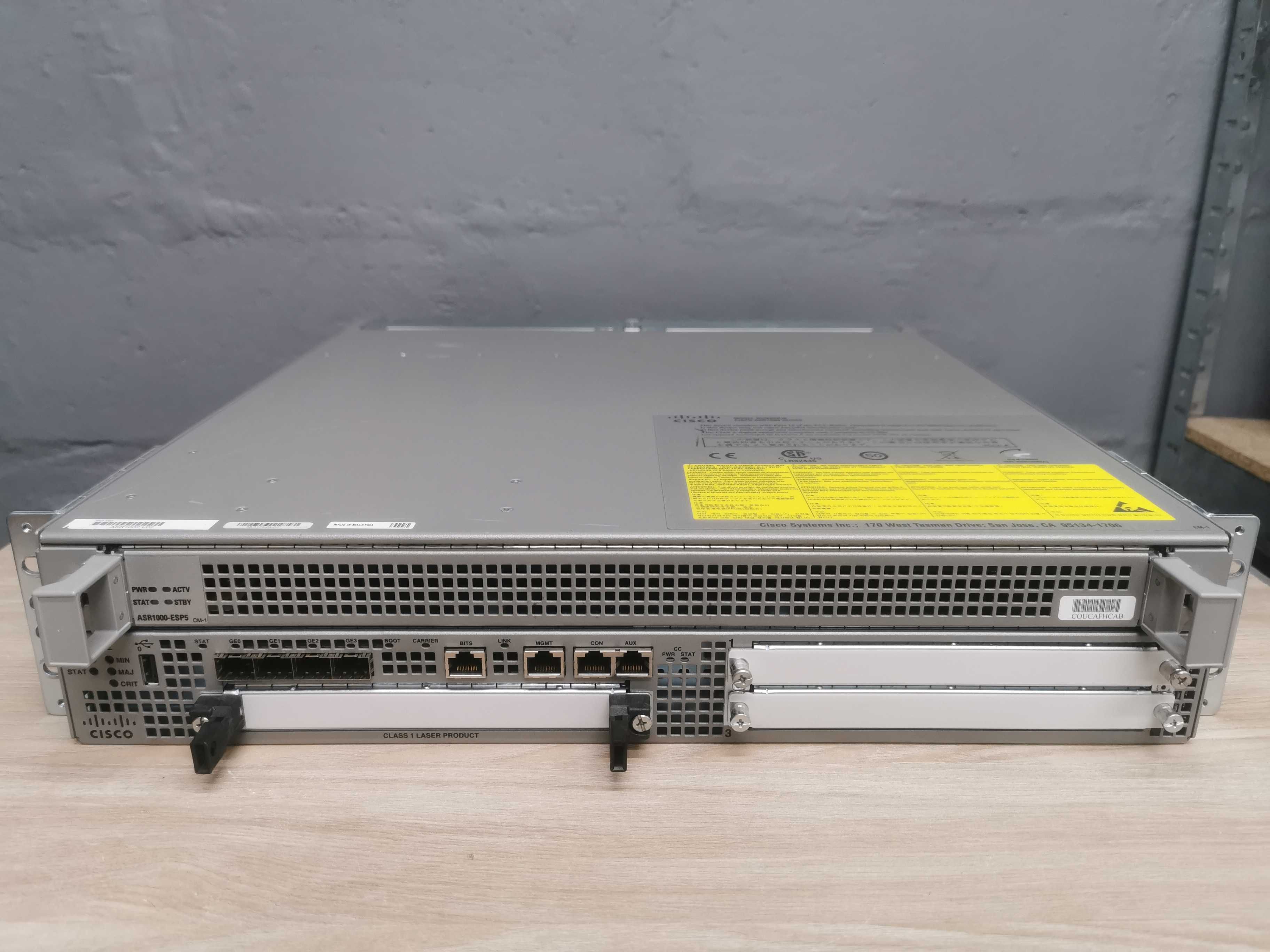 Маршрутизатор Cisco ASR1002-ESP5 Processor(Advipservicesk9) нал/безнал
