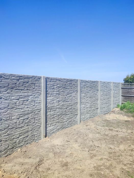 Ogrodzenia beton betonowe płoty