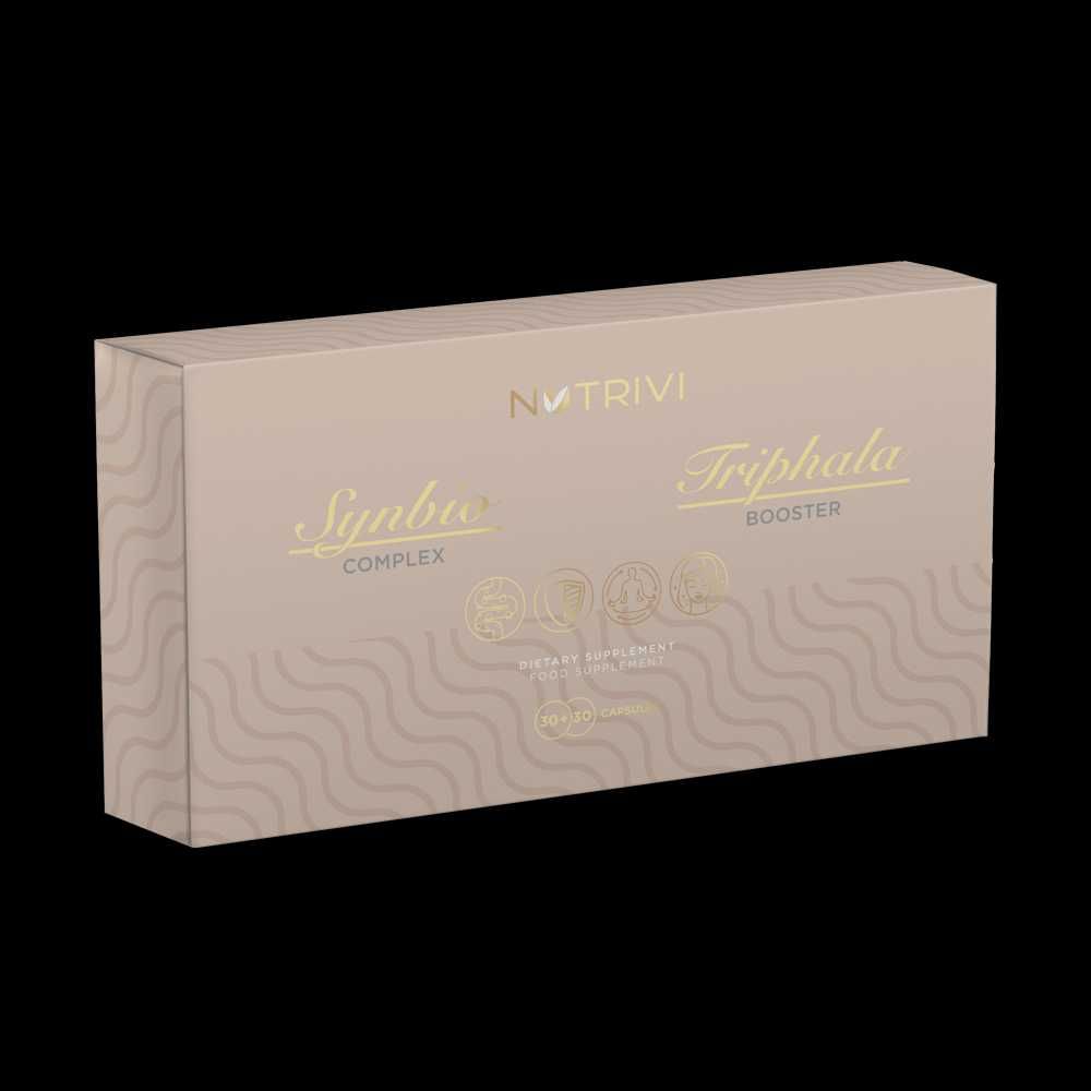NUTRIVI Synbio Complex & Triphala Booster- synbiotyk + triphala 60 kap