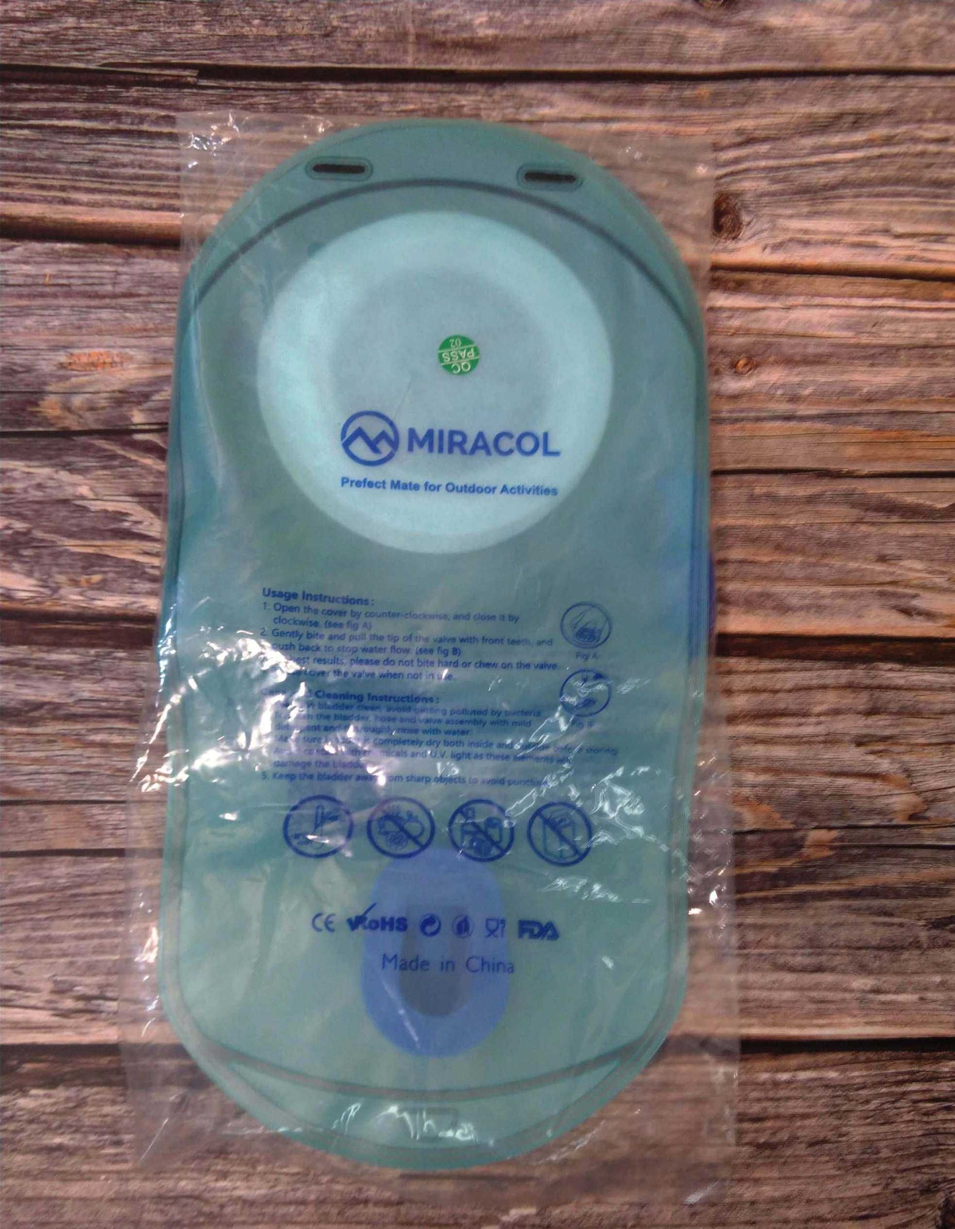 Велосипедний рюкзак Miracol з гідрататором на 2 л нейлон, поліестер