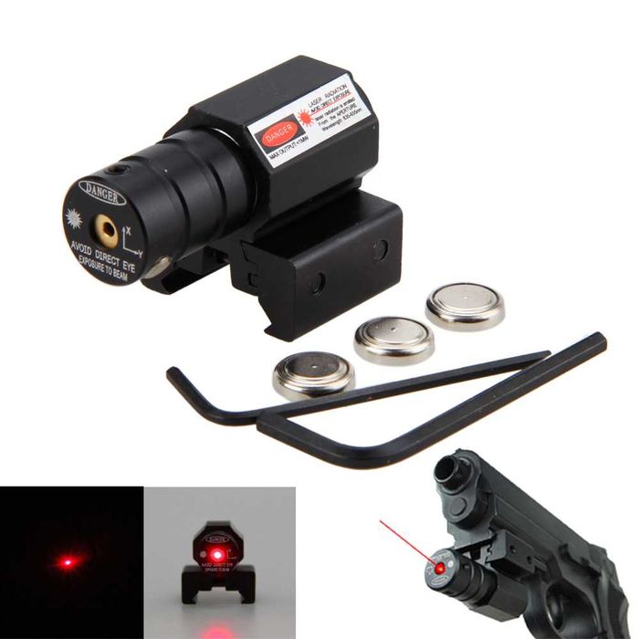 CELOWNIK LASEROWY Laser czerwony Red Dot klucze 11-22 mm Uniwersalny