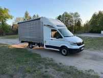 MAN TGE CRAFTER PLANDEKA NOWY MODEL LED  MAN TGE LED FULL 2020 r plandeka wejkama Crafter