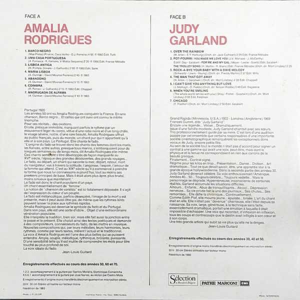 AMÁLIA E JUDY - LP - FRANÇA - 1980