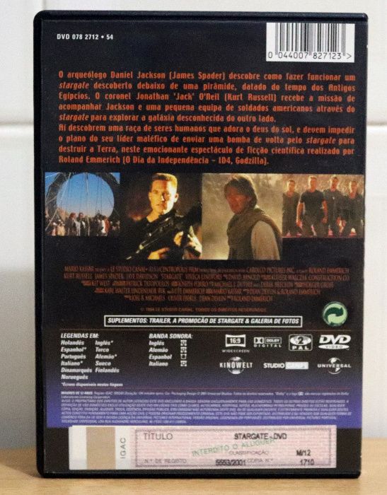 Stargate: Edição Especial [Versão do Realizador] (1994) [DVD]