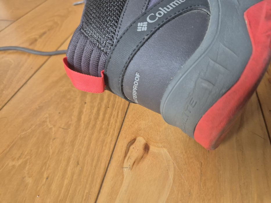 Columbia – Trailstorm Ascend – Szare buty trekkingowe do kostki