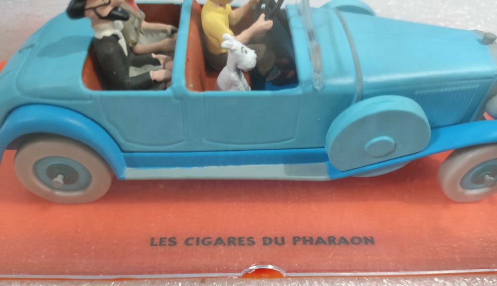 Tintim - 2 carros