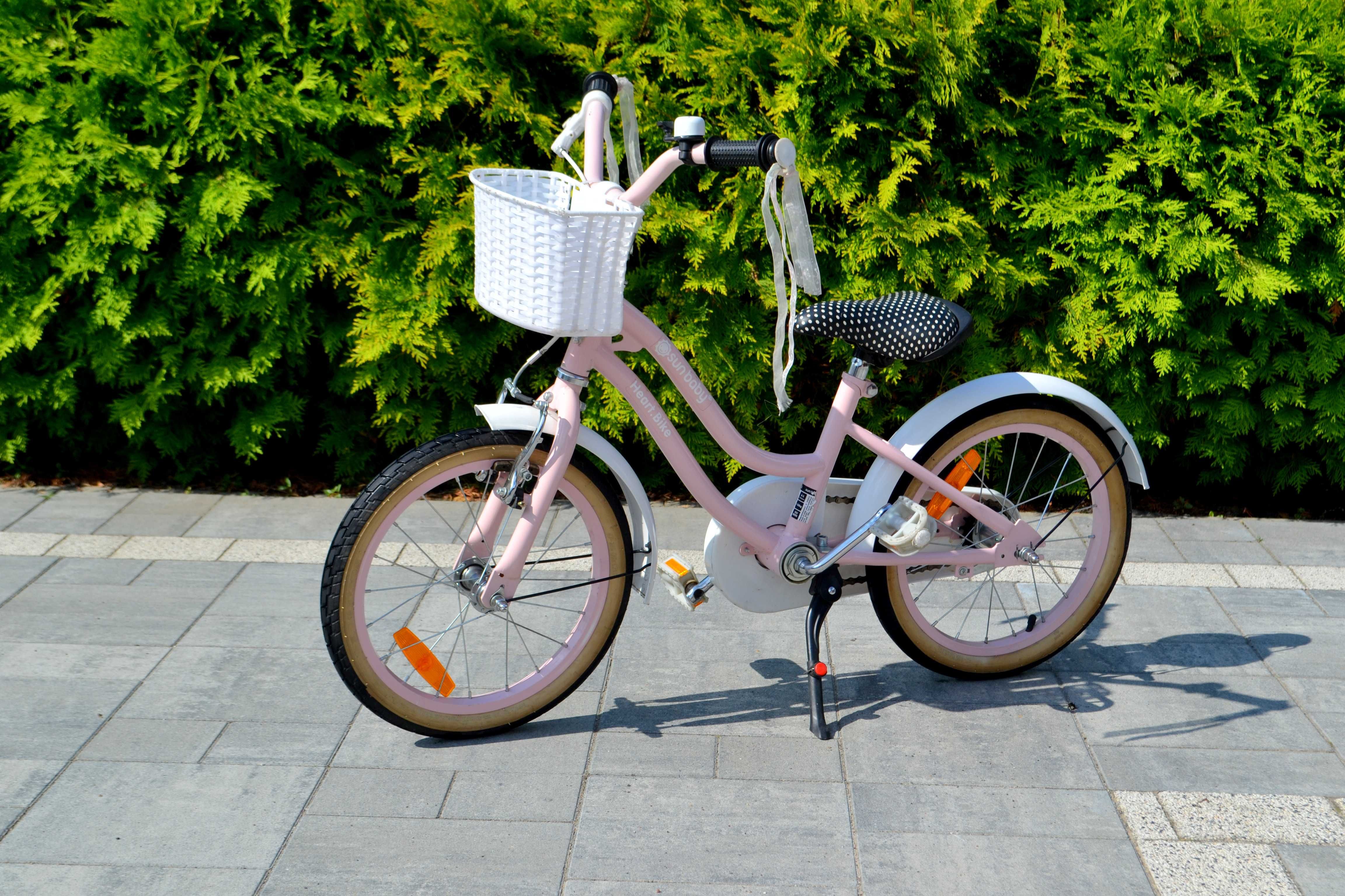 Rower rowerek dziecięcy SUN BABY Heart Bike 16 cali Stan BDB