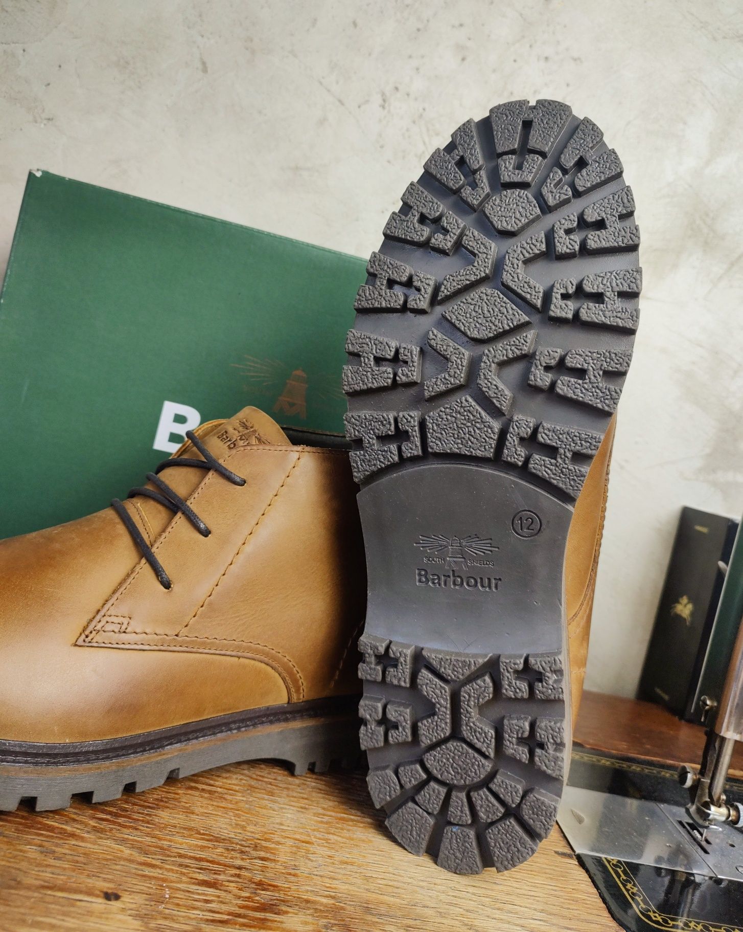 Barbour__buty męskie (46 / 30,5cm) Chukka Boots / trzewiki / całoroczn