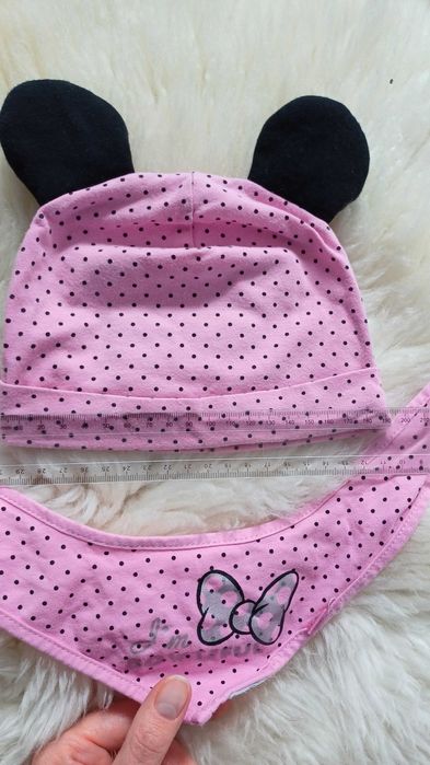 Czapka apaszka myszka minnie