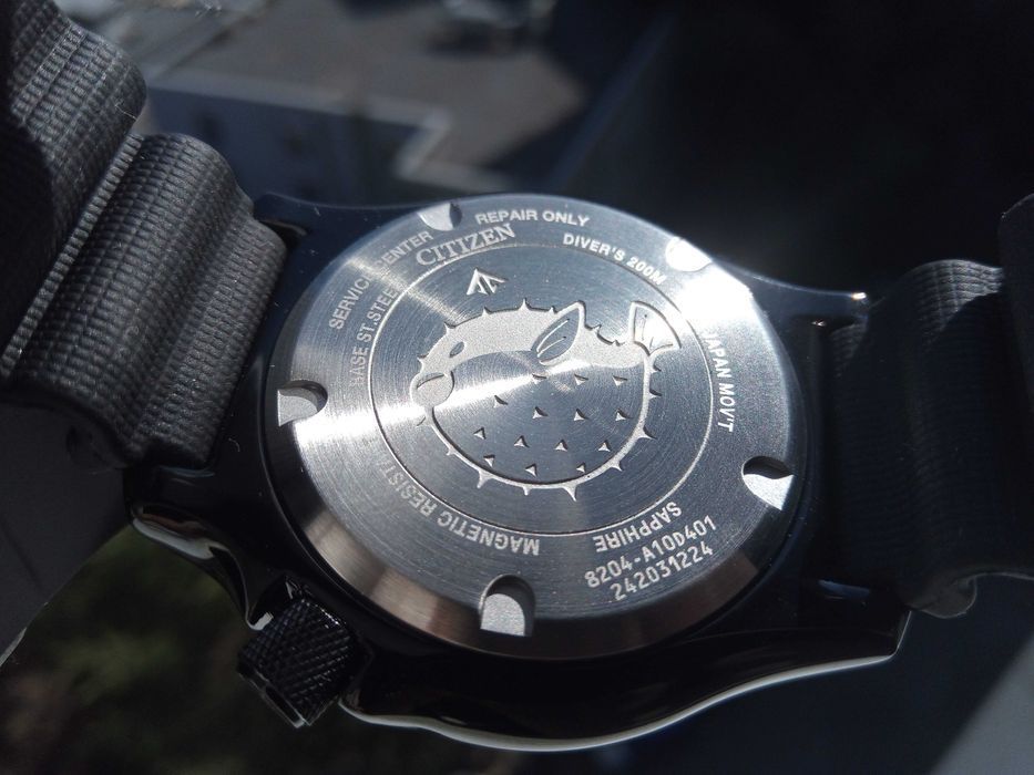 Японские механические(200м) дайверы Citizen NY0158-09L Сапфир РРЦ-$575