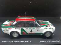 N.151 Miniatura Fiat 131 Abarth M. Allen Rally de Portugal 1978