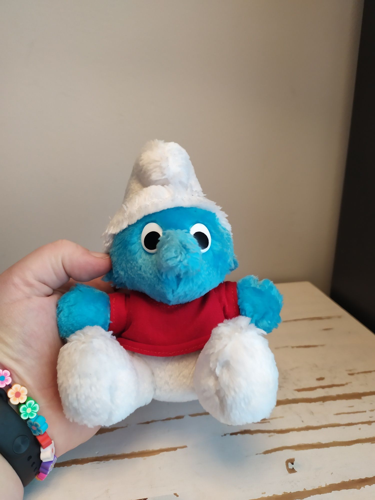 Smurfs Smerf smerfik maskotka pluszak przytulanka