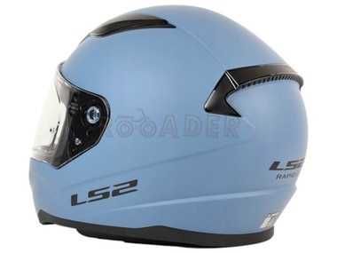 NOWY!!  Kask LS2 FF353 RAPID II SOLID Misty Blue