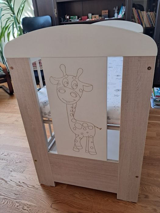Łóżeczko z materacem 120x60
