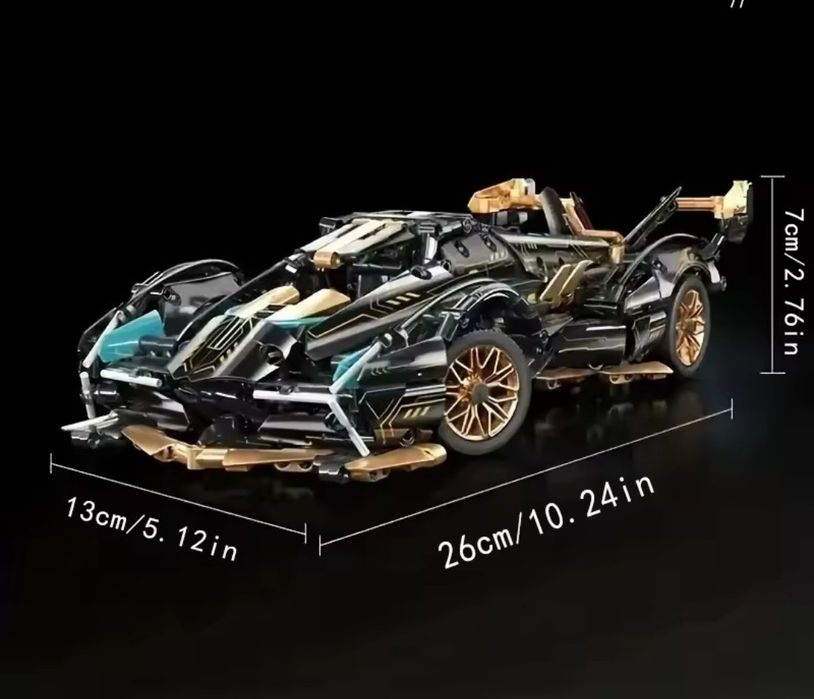 Конструктор машинка лего 1690 дет