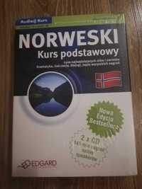 Książka + dwie płyty CD do nauki podstaw języka norweskiego