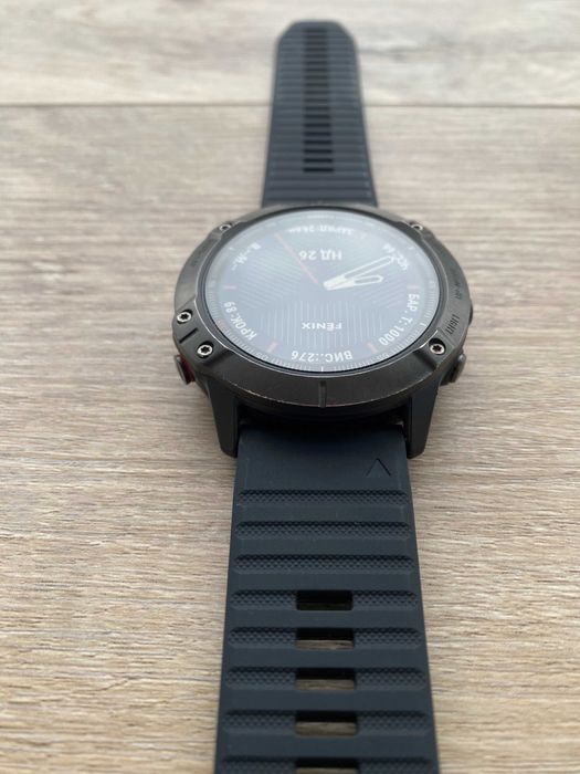 Garmin Fenix 6X Pro + Сапфірове скло | Карти, музика | Ідеальний стан