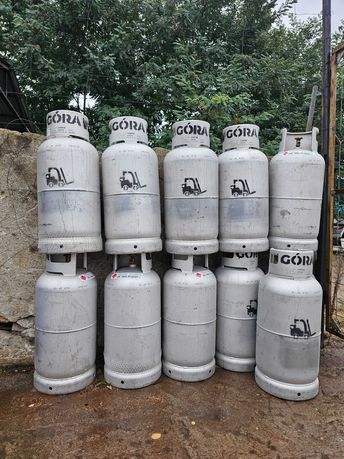 Butle aluminiowe 15 kg do wózka widłowego oraz innych zastosowań