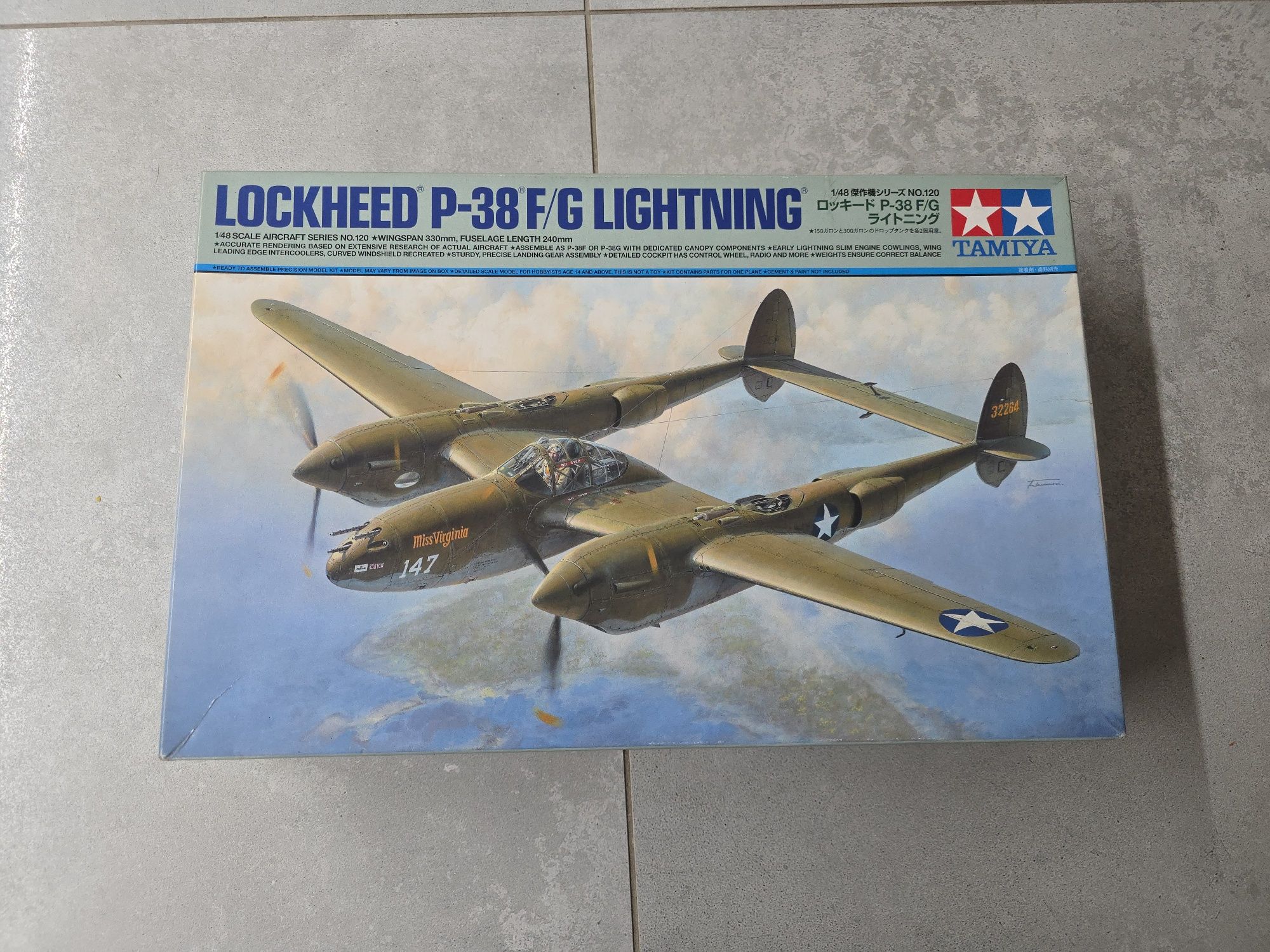 P-38 F/G Lightning - Tamiya, 1:48