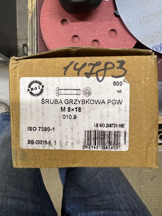 Гвинт М3 різні та м5х18, чорні